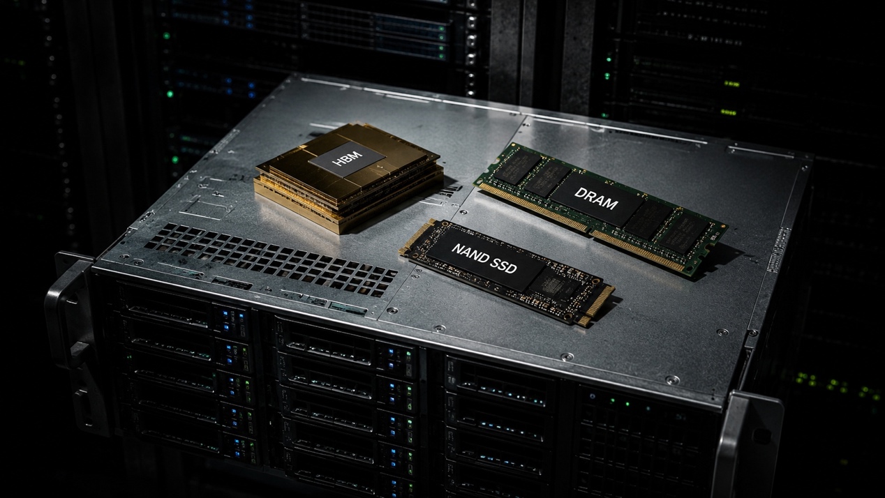 記憶體牛市為何還能再漲五年?三指標看懂 HBM、DRAM、NAND 差在哪?